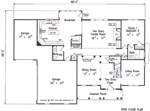 Callicott House Plan
