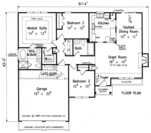 Cavanaugh House Plan