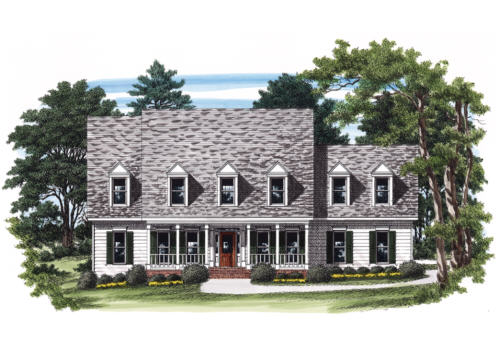 Chartwell House Plan Elevation