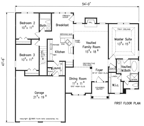 Devonshire House Plan