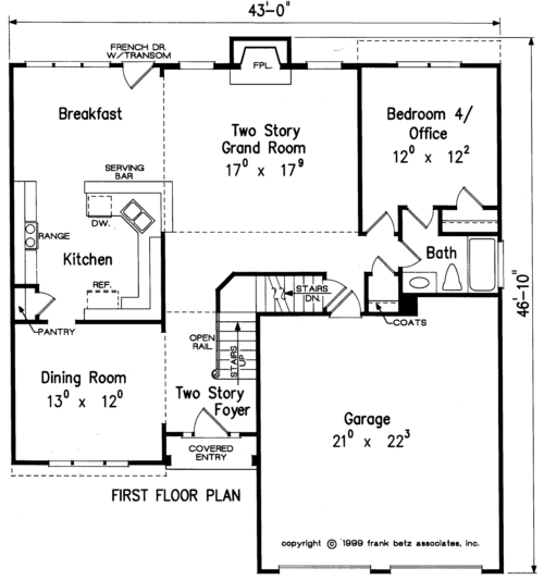 Halston House Plan