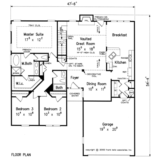 Harmony Grove House Plan