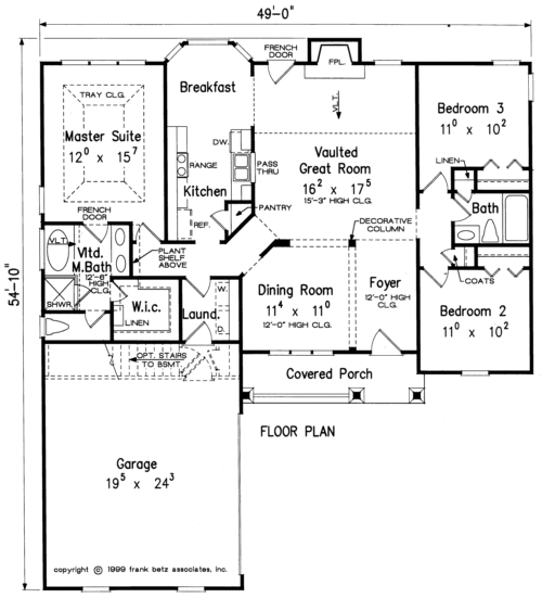 Killian House Plan