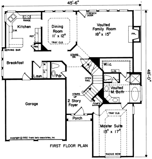 Maxwell House Plan