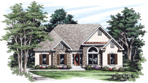 Mayfield House Plan Elevation