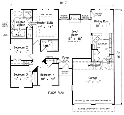 Mercer House Plan