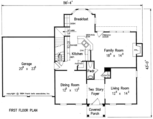 Oakhurst House Plan