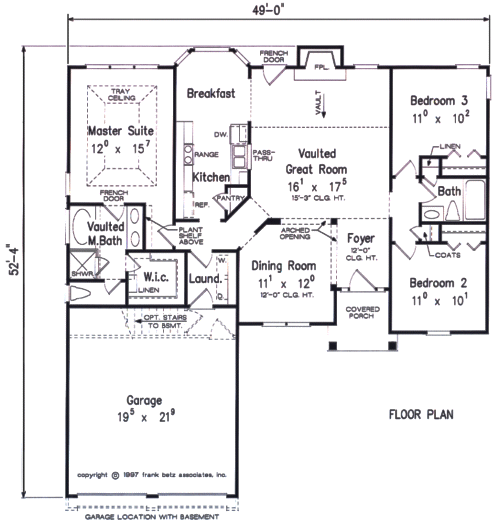 Sacramento House Plan