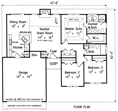 Sargent House Plan