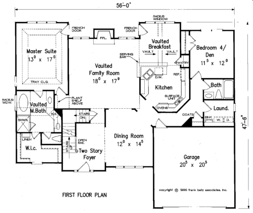 Savoy House Plan