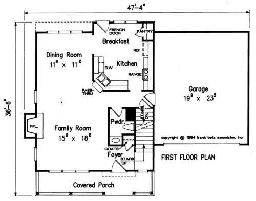 Spivey House Plan