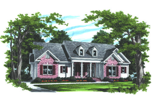 Spring Hill House Plan Elevation