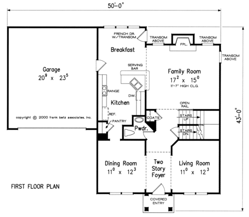 Sycamore Square House Plan