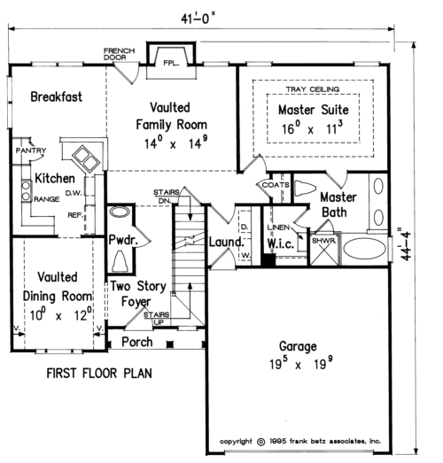 Wynterhall House Plan